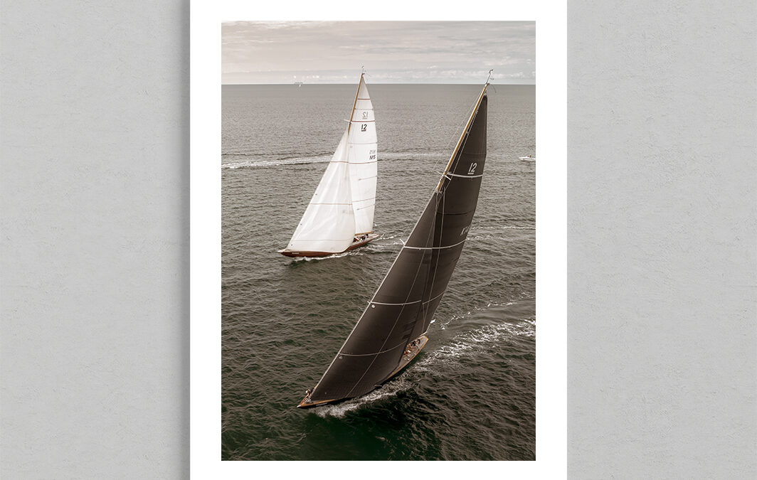 Marstrand 12 Metre Cup – two boats